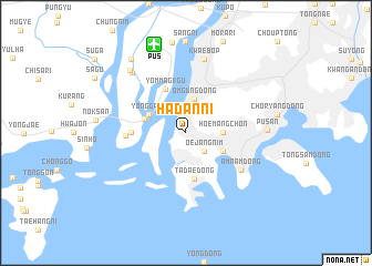 map of Hadan-ni