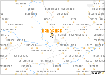map of Haddamar