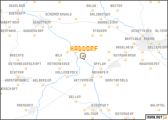 map of Haddorf