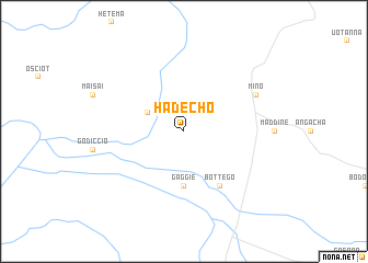 map of Hadecho