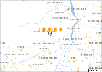 map of Hādī Ibrāhīm