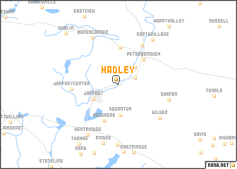 map of Hadley