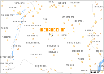 map of Haebangch\