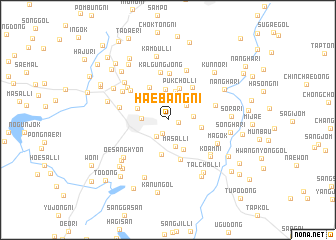 map of Haebang-ni