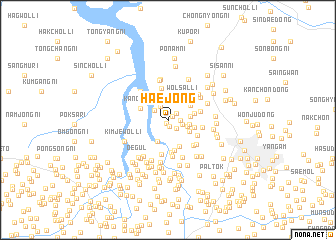 map of Haejŏng