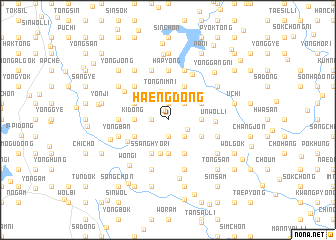 map of Haeng-dong