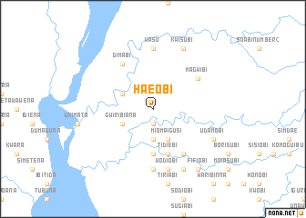 map of Haeobi