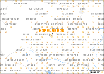 map of Hafelsberg