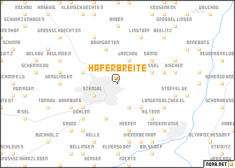 map of Haferbreite