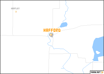 map of Hafford