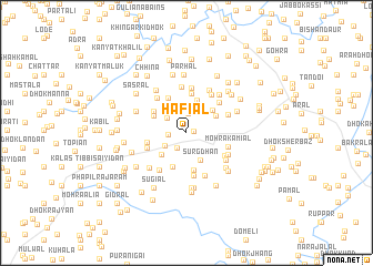 map of Hafiāl
