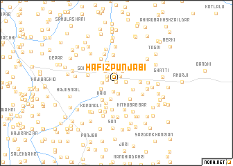 map of Hafīz Punjābi