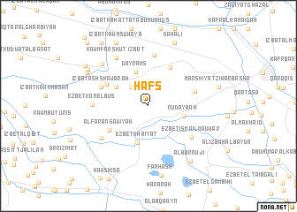 map of Ḩafş