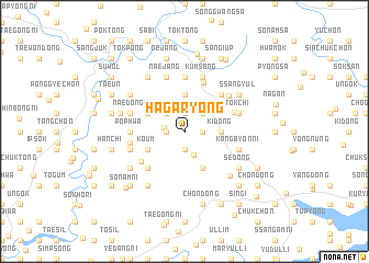 map of Hagaryong