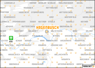 map of Hagenbusch