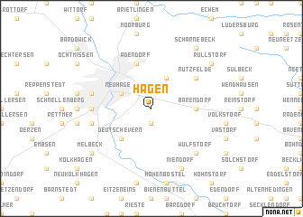 map of Hagen