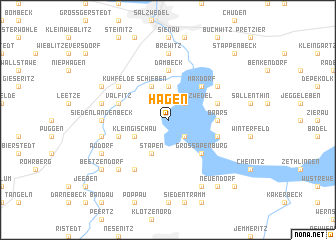 map of Hagen