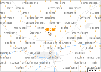 map of Hagen