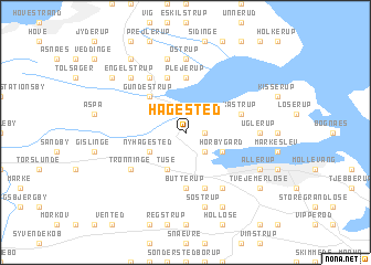 map of Hagested
