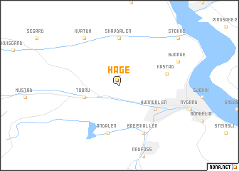 map of Hage