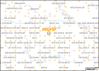 map of Haghof