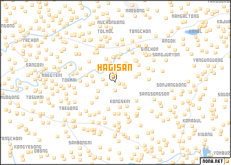 map of Hagisan