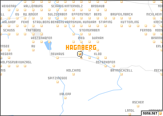 map of Hagnberg