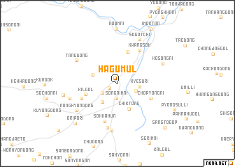 map of Hagumul