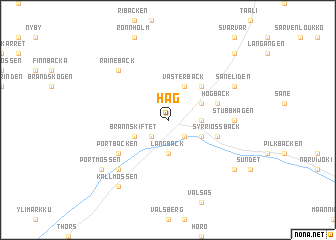 map of Hag