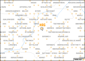 map of Häg