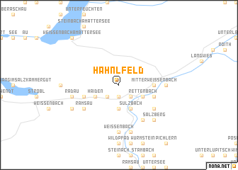 map of Hahnlfeld