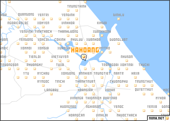 map of Hà Hoàng