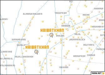 map of Haibat Khān