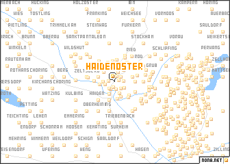 map of Haidenöster