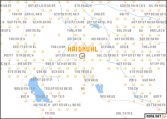 map of Haidmühl