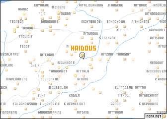 map of Haïdous