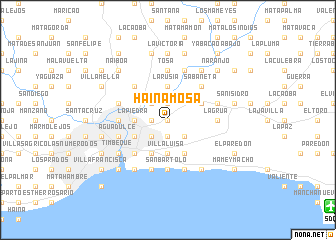 map of Hainamosa