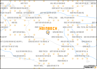 map of Hainbach