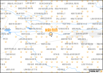 map of Hainin