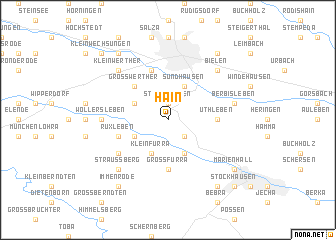 map of Hain