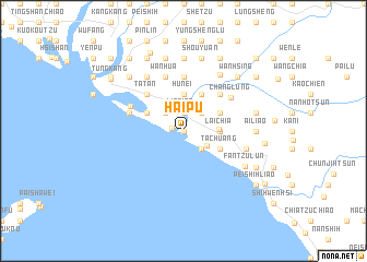 map of Hai-pu