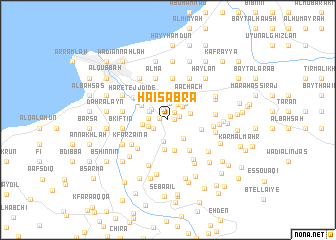 map of Haï Sabra