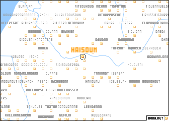 map of Haïsoum