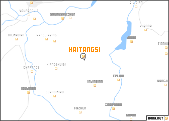 map of Haitangsi