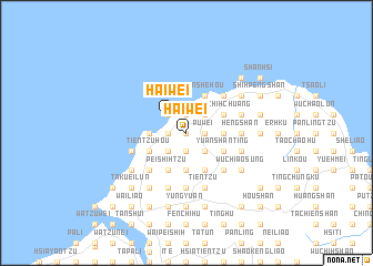 map of Hai-wei