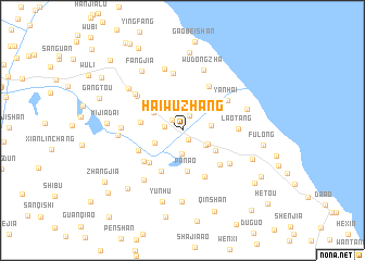 map of Haiwuzhang