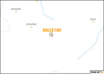 map of Haizetan