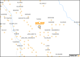 map of Hajaf