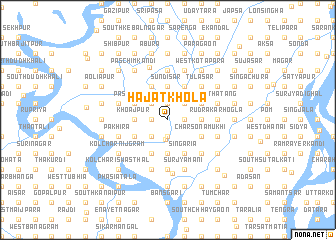 map of Hājatkhola