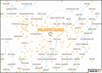 map of Hājiān ki Dhok